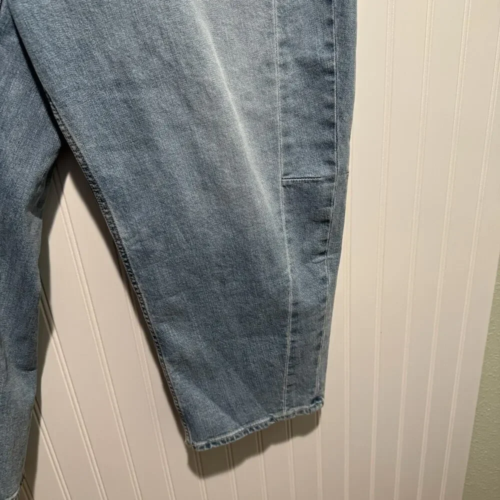 Old Navy Baggy Barrel Jeans High Rise Plus Size 20